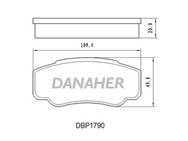 Disk plocice Ducato Boxer Jumper 2002-2006 zadnje